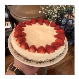 Lemon & Ginger Cheesecake by Vicky Noakes