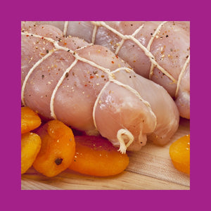 Polly's Spiced Rolled Turkey Breast with Apricots and Prunes