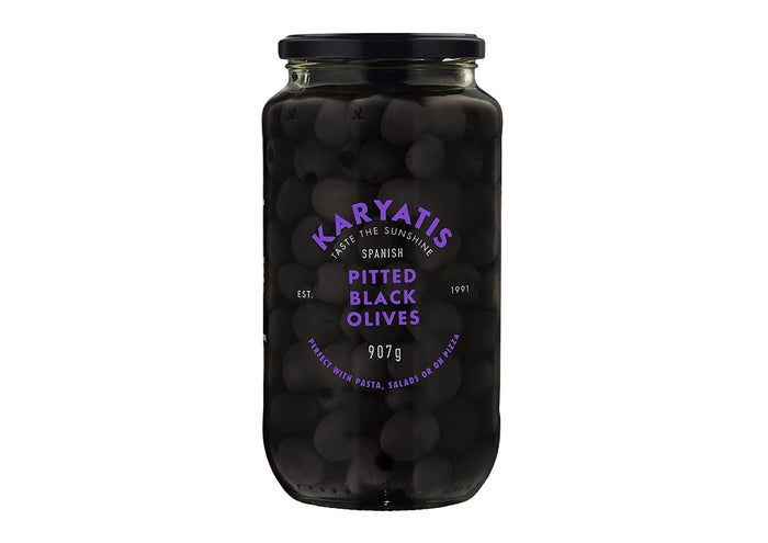 Karyatis Pitted Black Olives (907g)