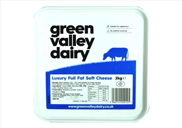 Soft Full Fat Cheese -30% Fat (2Kg) (Cut-off 8pm)