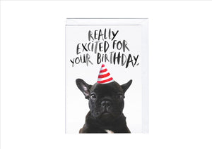 CARD - REALLY EXCITED - Osolocal2U