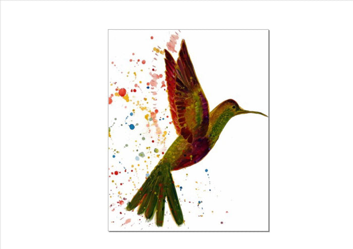 Stonebridge Designs - Greetings Card - HUMMINGBIRD
