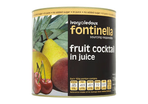 Fontinella Fruit Cocktail In Juice (2.5Kg)