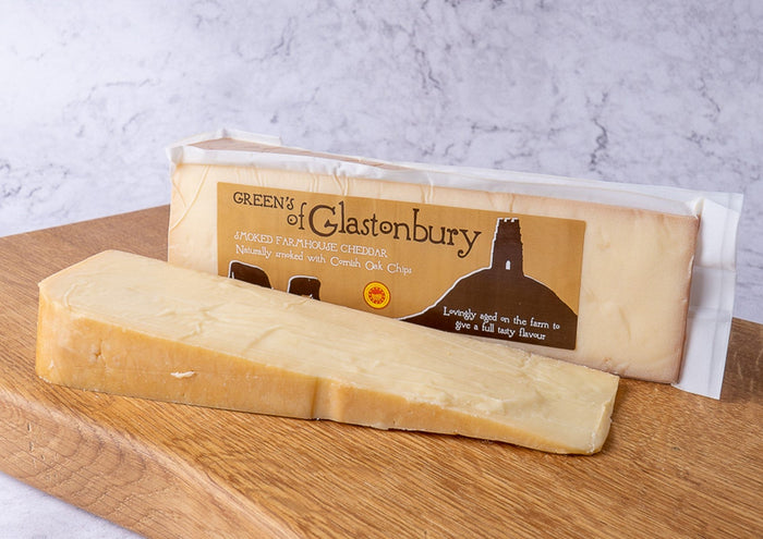 Green's of Glastonbury - Smoked Farmhouse Cheddar Cheese (200g)