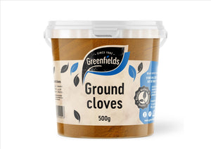 Greenfields - Ground Cloves (500g TUB, CATERING PACK)
