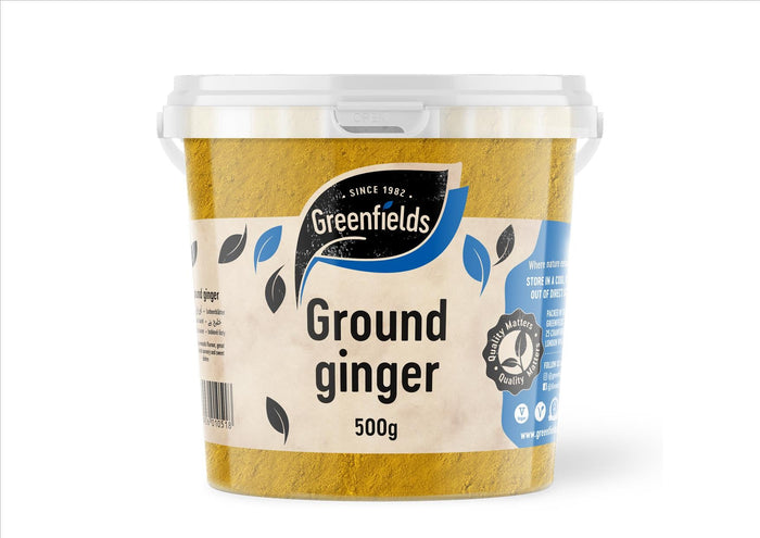 Greenfields - Ground Ginger (500g TUB, CATERING PACK)