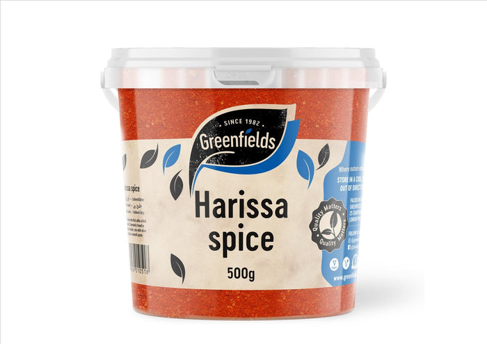 Greenfields - Harissa Spice (500g TUB, CATERING PACK)