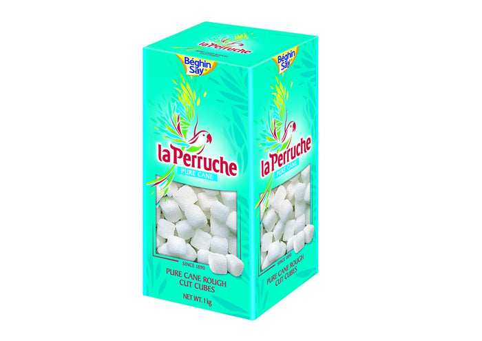La Perruche Pure Cane Rough Cut Cubes White (1Kg)
