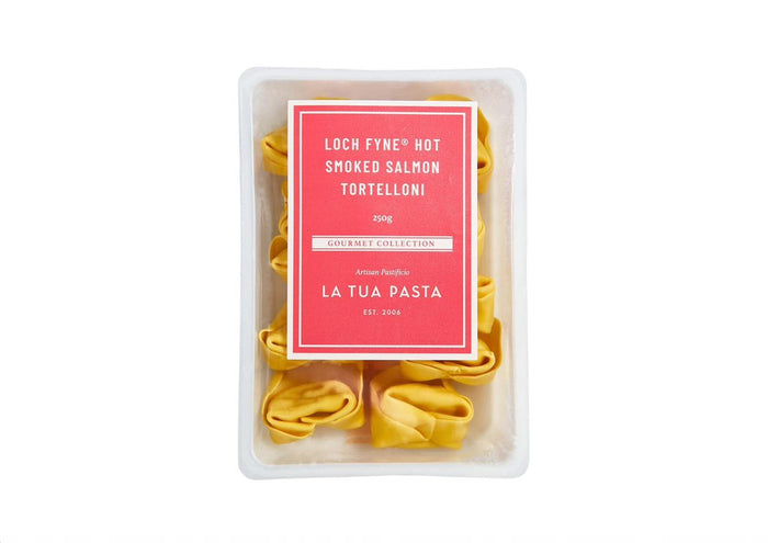 La Tua Fresh Pasta - Tortelloni Loch Fine ® Hot Smoked Salmon (250g) (Cut-off 4pm)