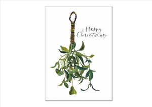 Stonebridge Designs - Christmas Card - MISTLETOE