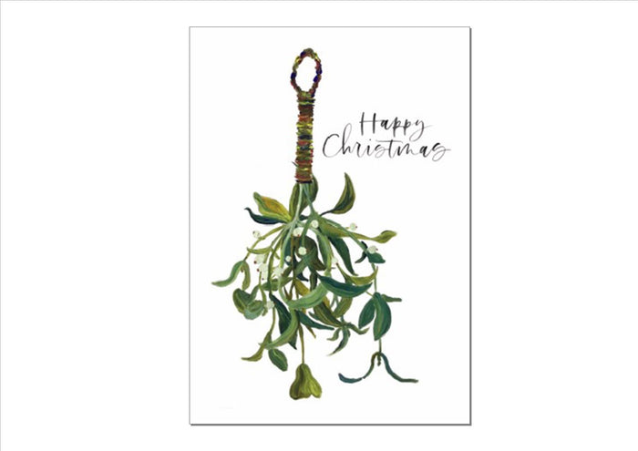 Stonebridge Designs - Christmas Card - MISTLETOE