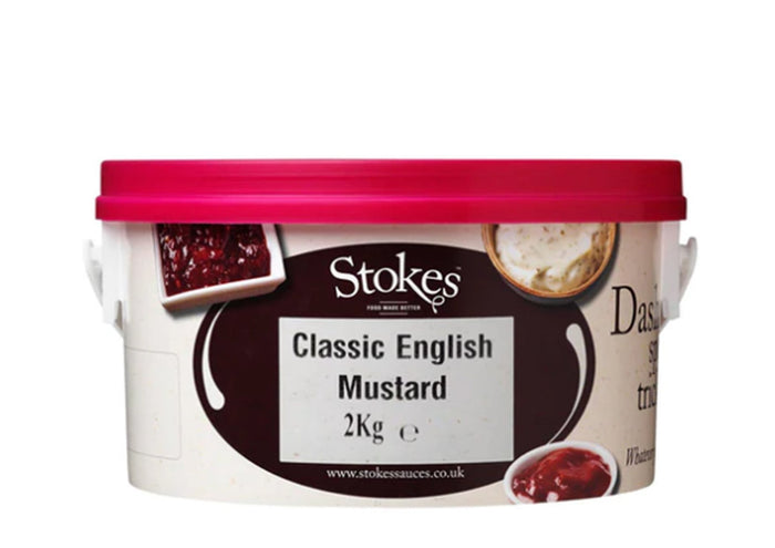 Stokes Classic English Mustard (Catering 2Kg)