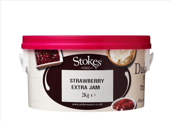 Stokes Strawberry Extra Jam (Catering 2Kg)