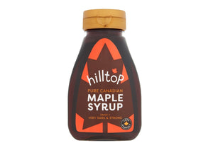 Hilltop - Very Dark Maple Syrup (320g Squeezy Bottle)