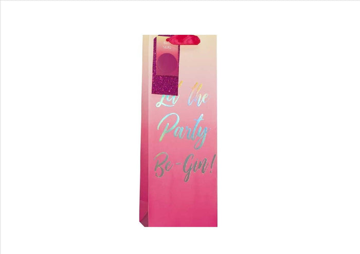 Bottle Bag - Let the Party Be-Gin (Each)