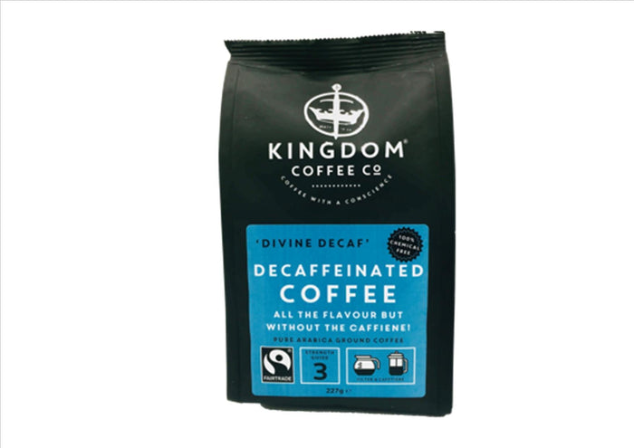 Fairtrade "Divine Decaf" Decaffeinated Ground Coffee (227g)