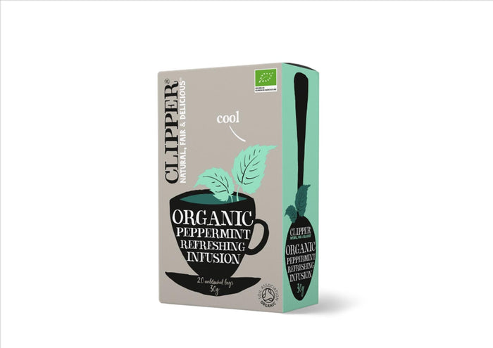 Organic Peppermint Tea by Clipper (Box 20)