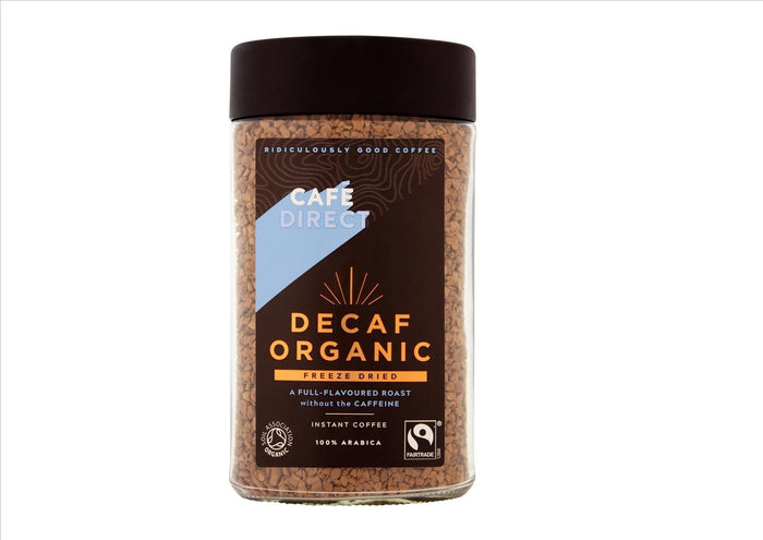 Cafédirect Fairtrade Organic Decaf Instant Coffee (100g)
